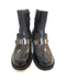 Stivaletto Donna basso in pelle con fibbia cromata Nero CHIARINI- Francavilla Moda